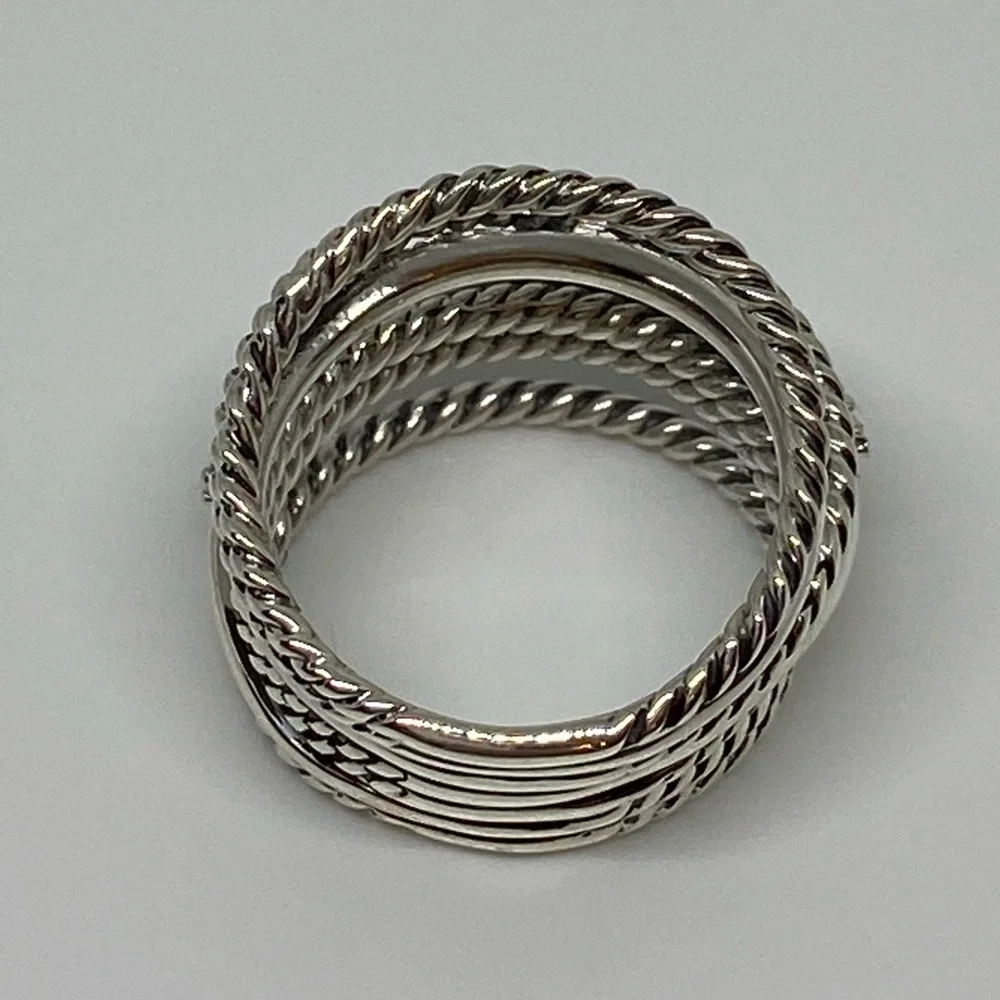 DAVID YURMAN Sterling Silver 925 Crossover - Picture 8 of 9